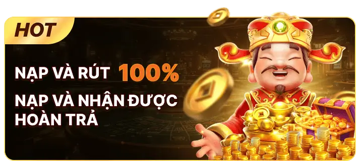 N1884 Nạp và rút 100% nạp và nhận được hoàn trả